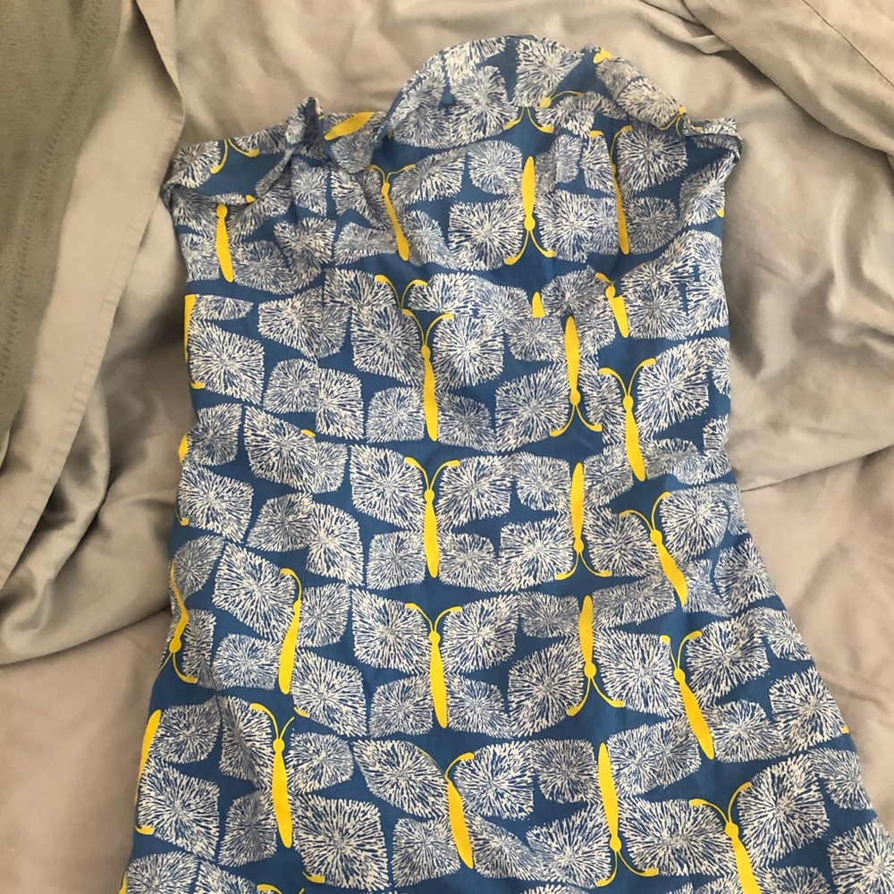 Lily Pulitzer strapless dress
